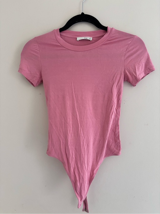 Wilfred Tops - Wilfred Women’s Pink Short-Sleeve Bodysuit